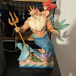 ariel the little mermaid disney figurine 