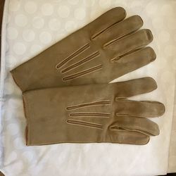 Rare Skully Bros leather driving gloves
