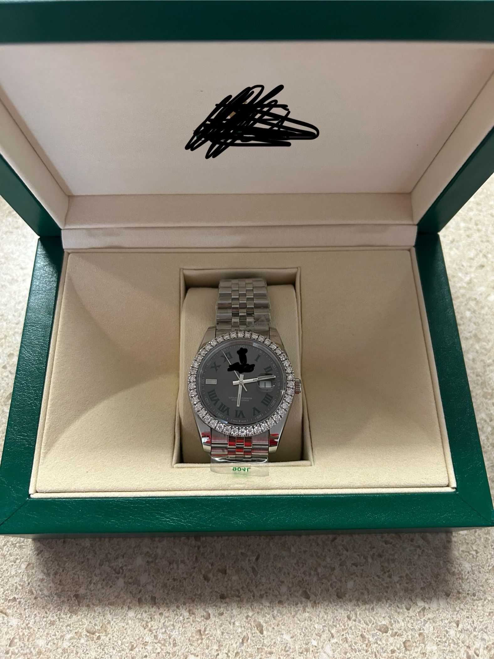 EXCLUSIVE NEW WATCH SALE Classic Automatic Moissanite Watch For Men