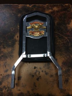 Harley Davidson seat back for motorcycle