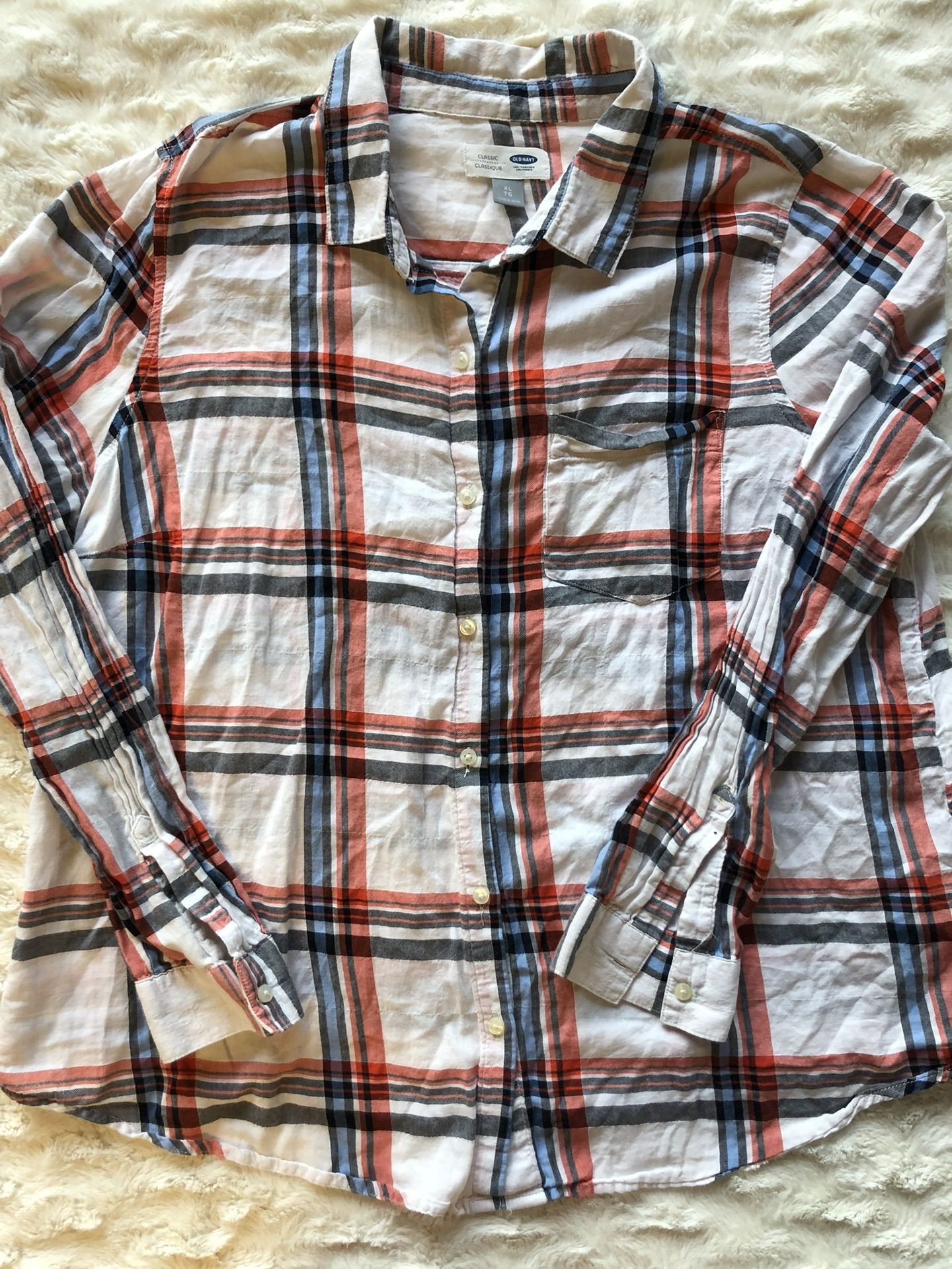 Woman’s Plaid Shirt 