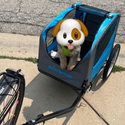 Bike Dog Trailer (50lb Max)