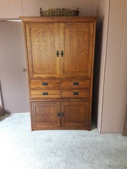 Restoration hardware entertainment armoire