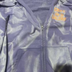 Gallery Dept. French Zip Sweatshirt Purple