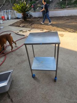 Stainless steel cart