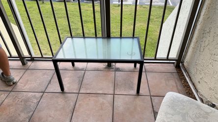 Glass Coffee Table – $20