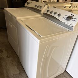 Set Washer And Dryer Kenmore White 