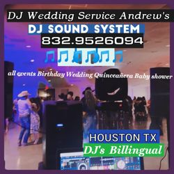 DJ  Andrew Wedding  Ceremonies Houston Texas 