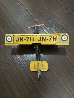 Metal airplane