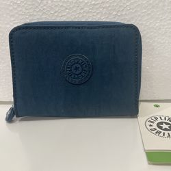 Kipling MONEY LOVE Medium RFID Wallet - Cosmic Emerald