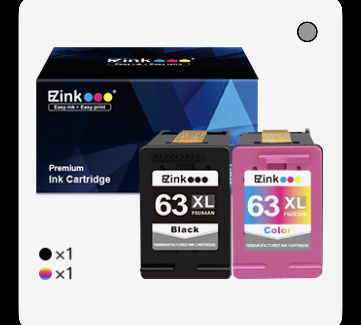 EZ Ink 63XL + Color Combo Pack