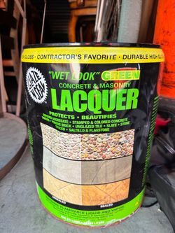 Slate N Seal Wet Look Concrete Lacquer 5 Gallon