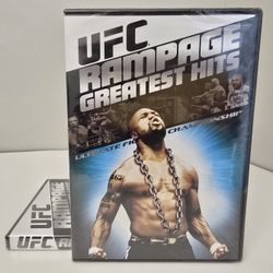 UFC Rampage Greatest Hits DVD Brand New