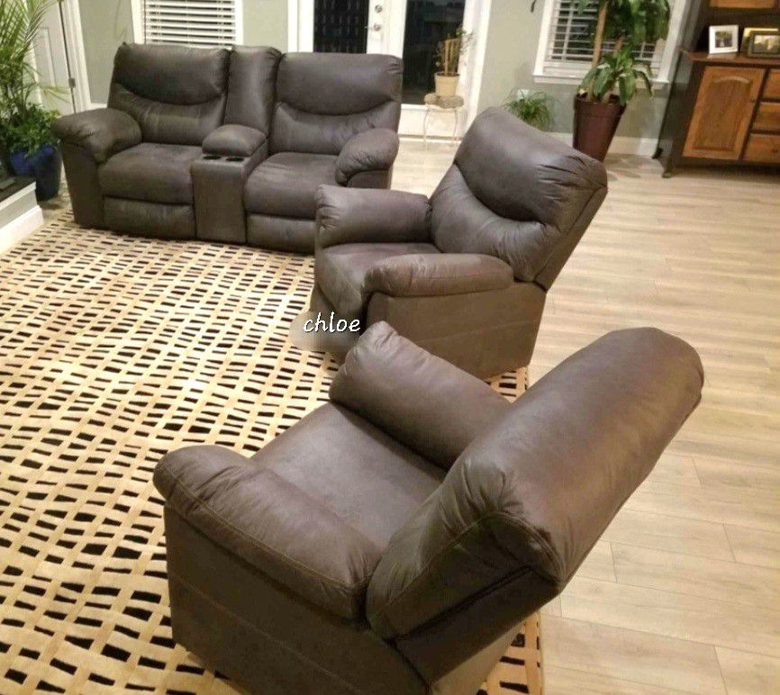 
\ASK DISCOUNT COUPON] sofa Couch Loveseat  Sectional sleeper recliner daybed futon  Bo Bark Power Reclining Living Room Set  🛎