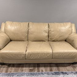 Leather Sofa And Loveseat 