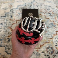 Chrome Hearts Real leather belt