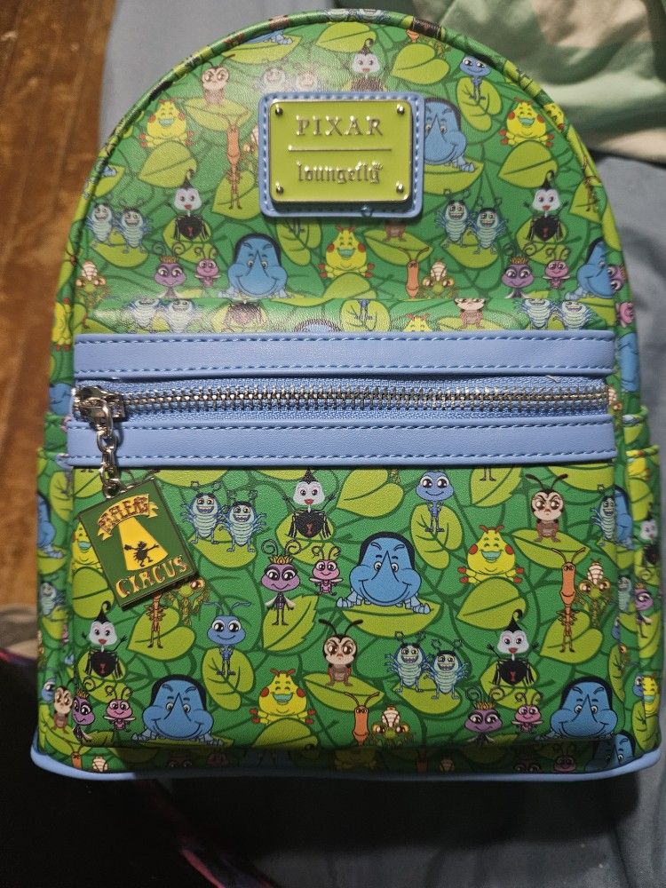 NEW Pixar Loungefly A Bugs Life Mini Backpack 