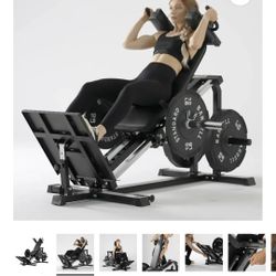 BRAND NEW LEG PRESS HACK SQUAT MACHINE RACK EXERCISE EQUIPMENT HOME GYM 