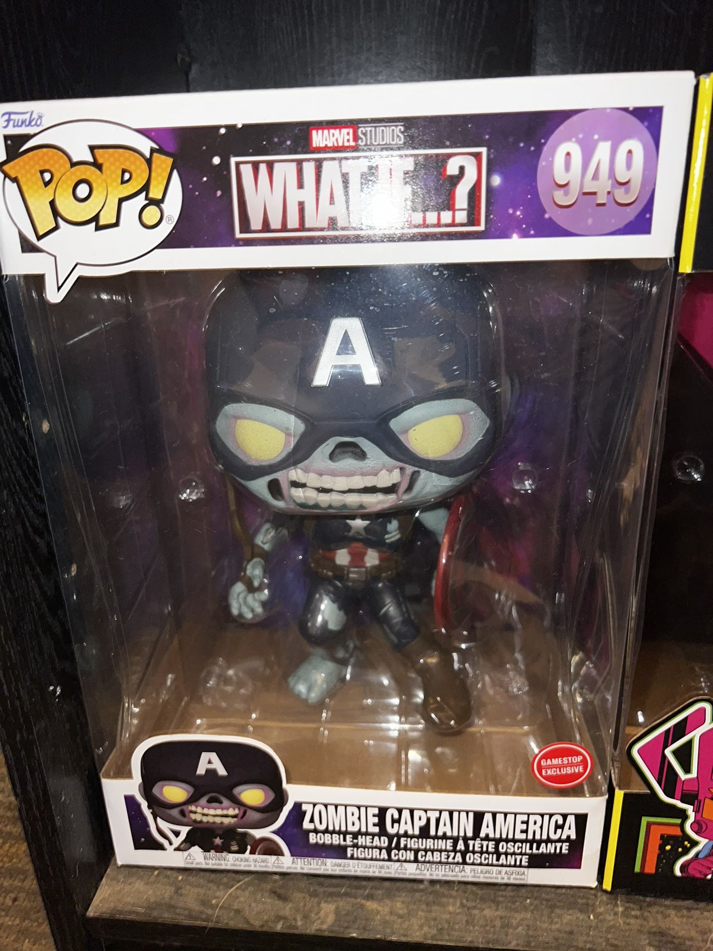 Funko Pop Jumbo Zombie Captain America 