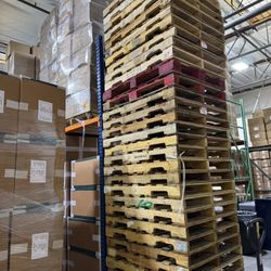 Wooden Pallets, 48x40, Ready for Pickup Today