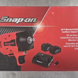 Snap On Ct9038gk2 Cordless Impact Wrench Kit