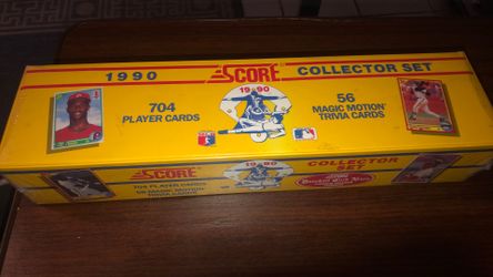 1990Score Baseball Factory Seal Box Complete Set  704 Cards  