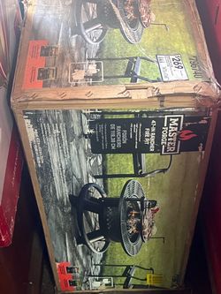 Fire pit cooker