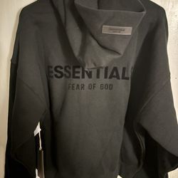 Essentials Hoodie Stretch Limo Size Extra Small