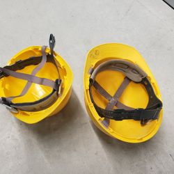Helmet For Construction One New One Used