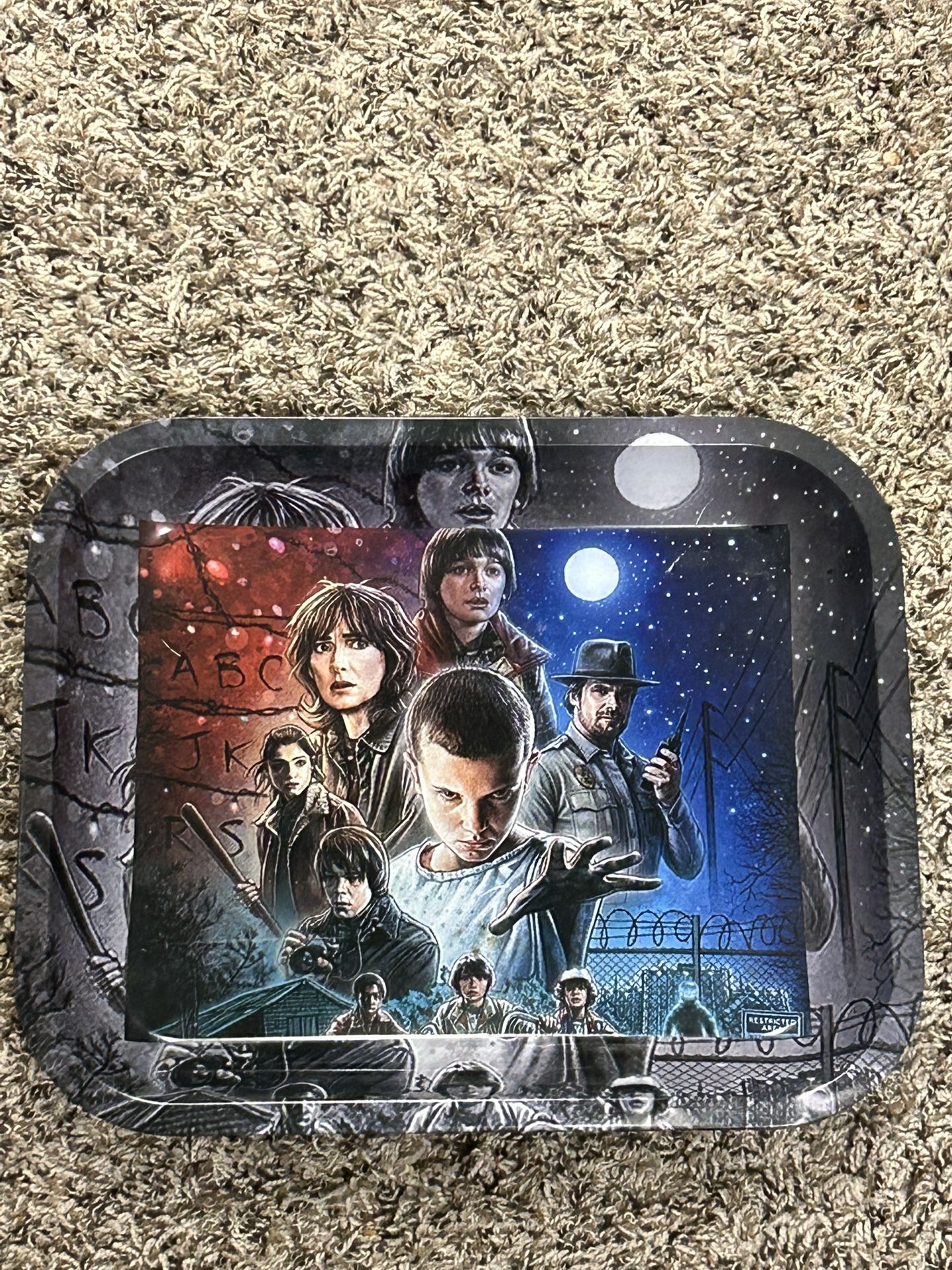 Stranger Things Rolling Tray
