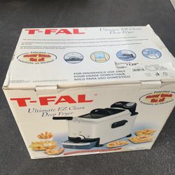 New T-Fall  Ultimate EZ Clean Deep Fryer