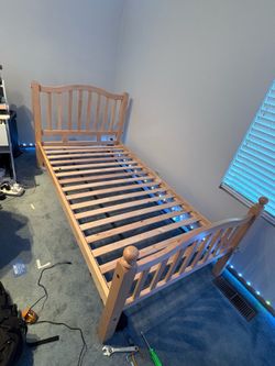 Twin Bed Wood Frame