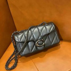 Coach Tabby 20 Small Shoulder Bag Black