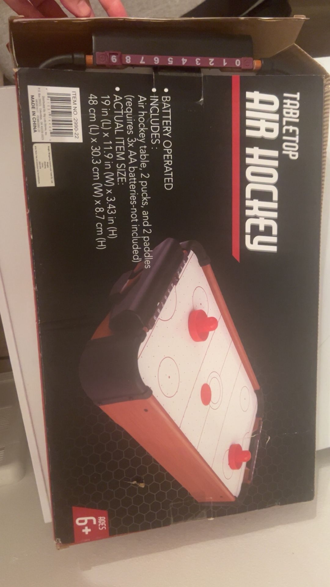 Kids Tabletop Air Hockey Game 