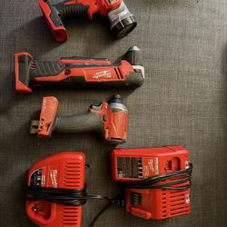 Milwaukee Tools And Chargers