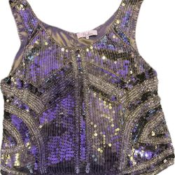 Sequence Zipped Back Top