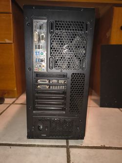 Custom Built Desktop PC Tower - Damaged