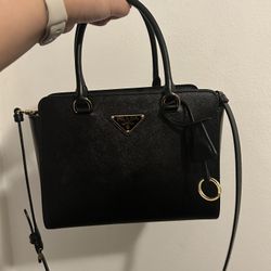 Prada Handbag/crossbody With Key Holder