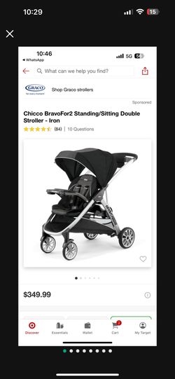 Chicco Stroller For 2
