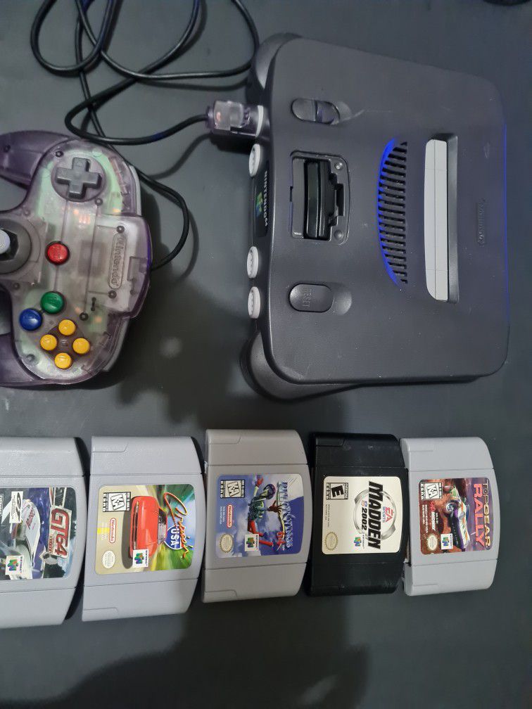 Nintendo 64 With Options 