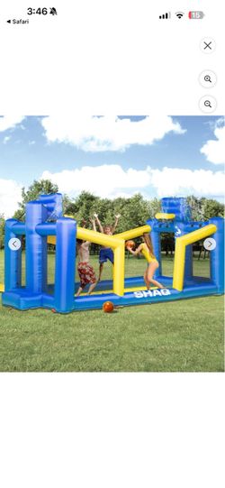 SHAQ Inflatable Outdoor Basketball Water Court