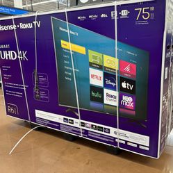 75” Hisense Smart 4k Led Uhd Tv 