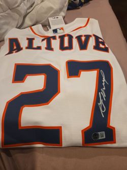 Autographed Jose Altuve Jersey