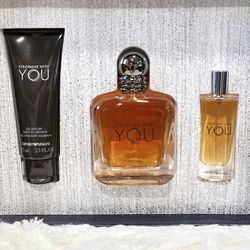 Armani Stronger With You Perfume Gift Set