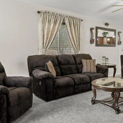 Sofa And 3 Recliners 
