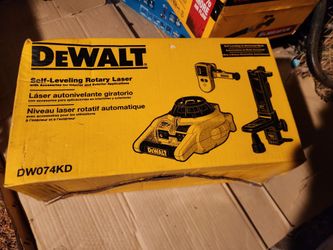 150 ft. Red Self-Leveling Rotary Laser Level with Detector and Clamp, Wall Mount, Remote, Bag, (2) D and (1) 9V battery
109