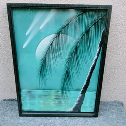 Malibu. Framed art