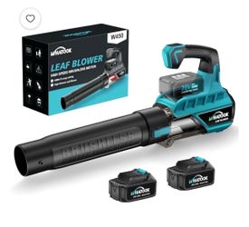 Teblint WHATOOK 20V Cordless Leaf Blower with 2 X 4.OAh Batteries & Charger,