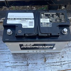 New h7 AGM truck or car battery for $100