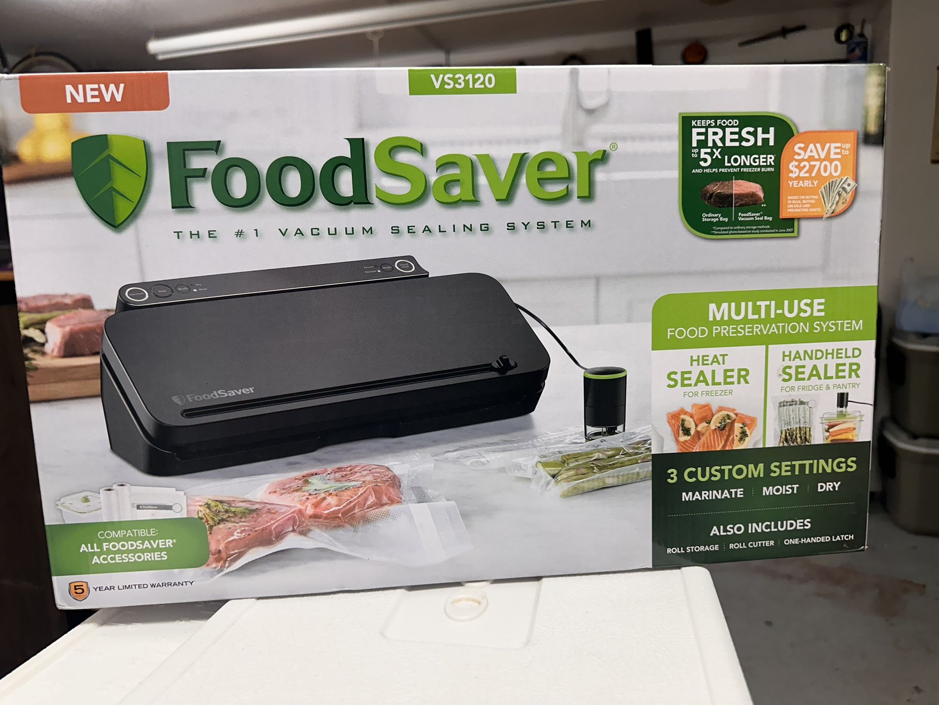 VS3120 Food Saver Vacuum Sealer
